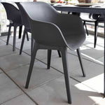 ZNTS Keter Outdoor Chairs Akola 2 pcs Graphite 422804