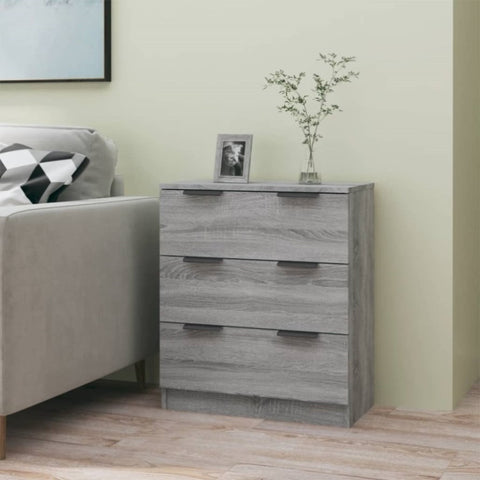 ZNTS Sideboard Grey Sonoma 60x30x70 cm Engineered Wood 816986