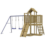 ZNTS Outdoor Playset Impregnated Wood Pine 3155839