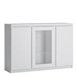 Fribo 3 door sideboard in White 4400801