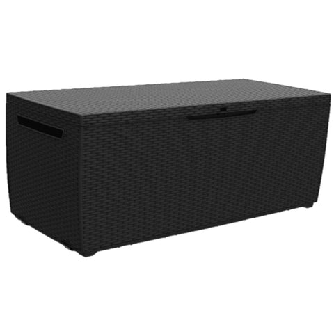 ZNTS Keter Garden Storage Box Capri 302 L Anthracite Ecom 407756