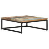 ZNTS Nesting Coffee Tables 2 pcs Solid Reclaimed Wood 320390