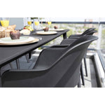 ZNTS Keter Outdoor Chairs Akola 2 pcs Graphite 422804