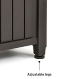 ZNTS Keter Multifunctional Outdoor Table for BBQ Unity XL Woodlook 404249