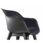 ZNTS Keter Outdoor Chairs Akola 2 pcs Graphite 422804