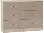 ZNTS Nevada 6 Drawer Chest 100-102-102