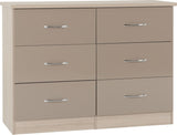 ZNTS Nevada 6 Drawer Chest 100-102-102