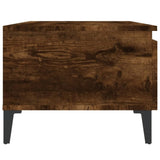 ZNTS Side Tables 2 pcs Smoked Oak 50x46x35 cm Engineered Wood 819527