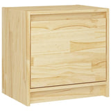 ZNTS Bedside Cabinets 2 pcs 40x30.5x40 cm Solid Pinewood 808114