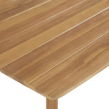 ZNTS Bar Table 120x60x105 cm Solid Acacia Wood 44227