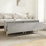 ZNTS Side Tables 2 pcs Concrete Grey 50x46x35 cm Engineered Wood 819509