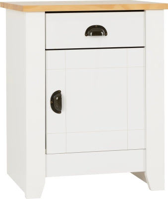 ZNTS Ludlow 1 Drawer 1 Door Bedside 100-103-041