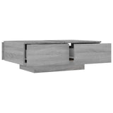 ZNTS Coffee Table Grey Sonoma 90x60x31 cm Engineered Wood 815196