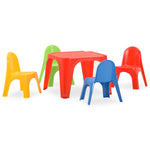 ZNTS Children's Table and Chair Set PP 316178