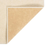 ZNTS Rug Short Pile 140x200 cm Cream 340372