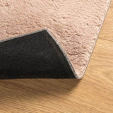 ZNTS Rug HUARTE Short Pile Soft and Washable Blush 160x160 cm 375154