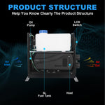 ZNTS 5KW 12V-24V Air Diesel Parking Heater All In One 4 Holes with Remote LCD Monitor 28854949