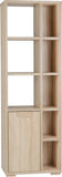 ZNTS Cambourne 1 Door 5 Shelf Unit 400-406-001