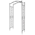 ZNTS Bridge Roof Wrought Iron Arches Plant Climbing Frame 83044456