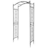 ZNTS Bridge Roof Wrought Iron Arches Plant Climbing Frame 83044456