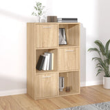 ZNTS Storage Cabinet Sonoma Oak 60x29.5x90 cm Engineered Wood 801137