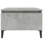 ZNTS Side Tables 2 pcs Concrete Grey 50x46x35 cm Engineered Wood 819525