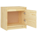 ZNTS Bedside Cabinets 2 pcs 40x30.5x40 cm Solid Pinewood 808114