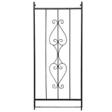 ZNTS Bridge Roof Wrought Iron Arches Plant Climbing Frame 83044456