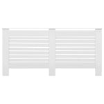 ZNTS Radiator Cover White 172x19x81.5 cm MDF 284322