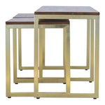 Chunky Gold Table Set of 3 IN302