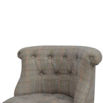 Small Multi Tweed Accent Chair IN111