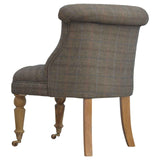 Small Multi Tweed Accent Chair IN111