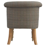 Small Multi Tweed Accent Chair IN111