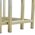 Chunky Gold Stool Set of 3 IN243